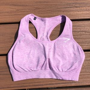 Gymshark Vital Seamless Sports Bra (Dusky Pink)